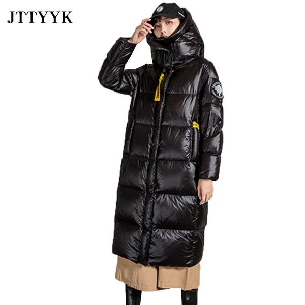 women's down & parkas 2021 winter coat women casual long jacket hooded cotton padded snow ropa mujer, Black
women's down & parkas 2021 winter coat women casual long jacket hooded cotton padded snow ropa mujer, Black