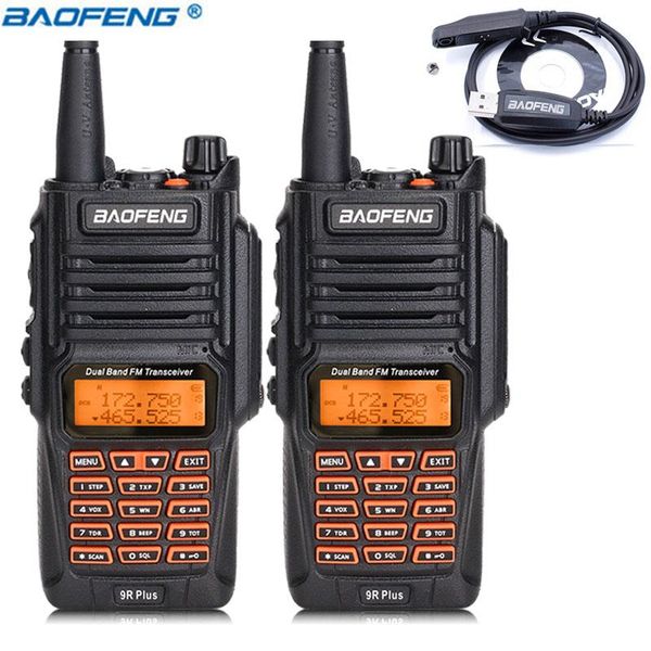 2pcs baofeng uv-9r plus 8 w power ip67 waterproofwalkie talkie dustproof 10km long range two way radio uv9r hf receiver radio
2pcs baofeng uv-9r plus 8 w power ip67 waterproofwalkie talkie dustproof 10km long range two way radio uv9r hf receiver radio