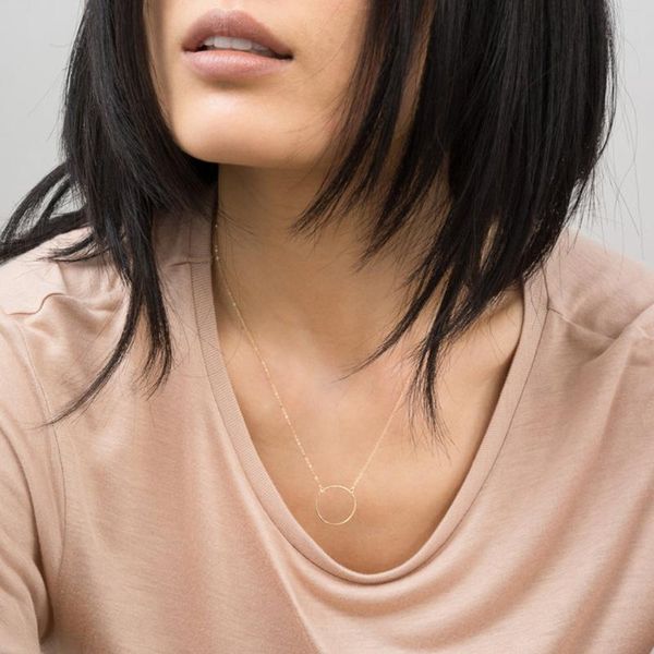 laramoi hollow round pendant necklace for women stainless steel short chokers clavicle chain party anniversary jewelry 2020 new, Golden;silver
laramoi hollow round pendant necklace for women stainless steel short chokers clavicle chain party anniversary jewelry 2020 new, Golden;silver