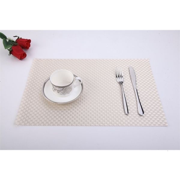 table dining placemats washable pvc tableware pad heat insulation coffee tea place mat 6 nga08
table dining placemats washable pvc tableware pad heat insulation coffee tea place mat 6 nga08