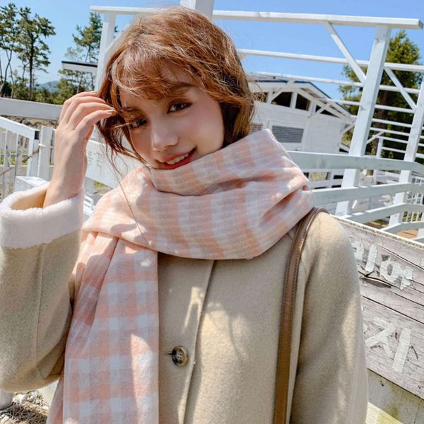 autumn and winter new korean cashmere thousand bird women's long tassel thickened scarf shawl dual purpose, Blue;black
autumn and winter new korean cashmere thousand bird women's long tassel thickened scarf shawl dual purpose, Blue;black