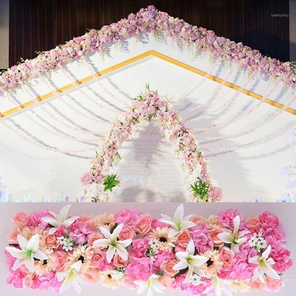 decorative flowers & wreaths artificial row decoration wedding road cited flower wall arched background t station party event fake flowers1
decorative flowers & wreaths artificial row decoration wedding road cited flower wall arched background t station party event fake flowers1