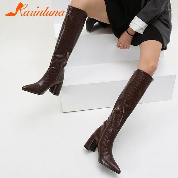boots karin office ladies mid-calf casual pointed toe zip solid autumn winter thick heels woman shoes1, Black
boots karin office ladies mid-calf casual pointed toe zip solid autumn winter thick heels woman shoes1, Black