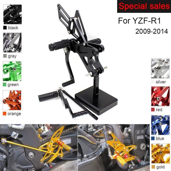 motorcycle rear set accessories for yzf-r1 2009-2014 cnc adjustable rearset foot pegs yzf r1 foot rests footpegs
motorcycle rear set accessories for yzf-r1 2009-2014 cnc adjustable rearset foot pegs yzf r1 foot rests footpegs
