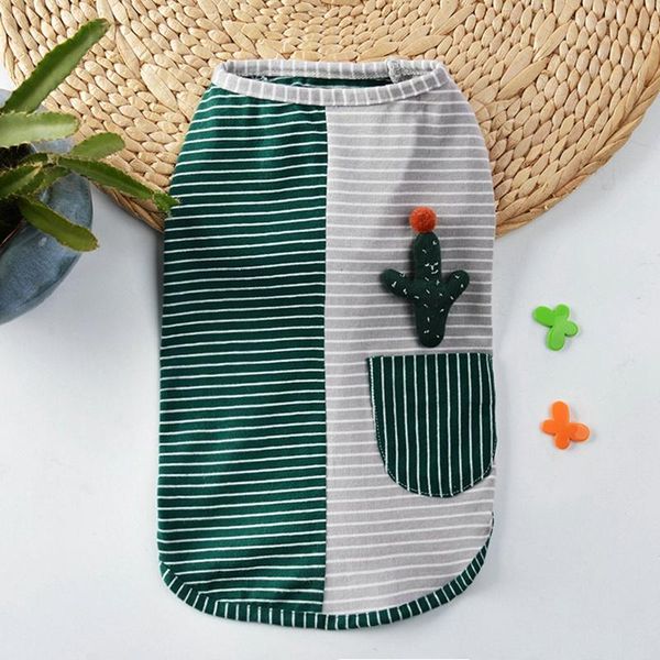 dog apparel puppy summer striped vests pet cats cactus decor clothes patchwork t-shirts for chihuahua teddy
dog apparel puppy summer striped vests pet cats cactus decor clothes patchwork t-shirts for chihuahua teddy