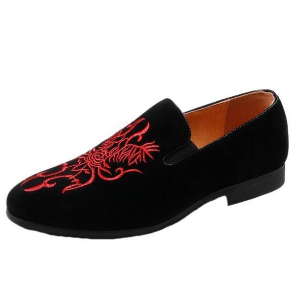promotion new spring men velvet loafers party wedding shoes europe style embroidered black velvet slippers driving moccasins
promotion new spring men velvet loafers party wedding shoes europe style embroidered black velvet slippers driving moccasins
