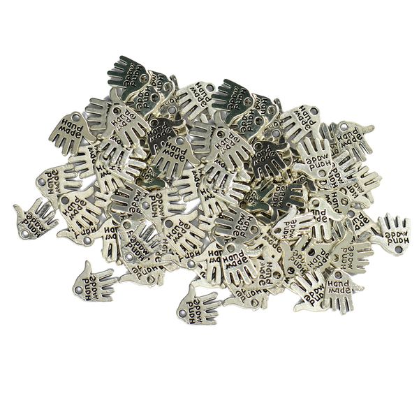 100 piece alloy hand shape pendant jewelry making charms findings for diy wedding party necklace bracelet earrings, Black
100 piece alloy hand shape pendant jewelry making charms findings for diy wedding party necklace bracelet earrings, Black