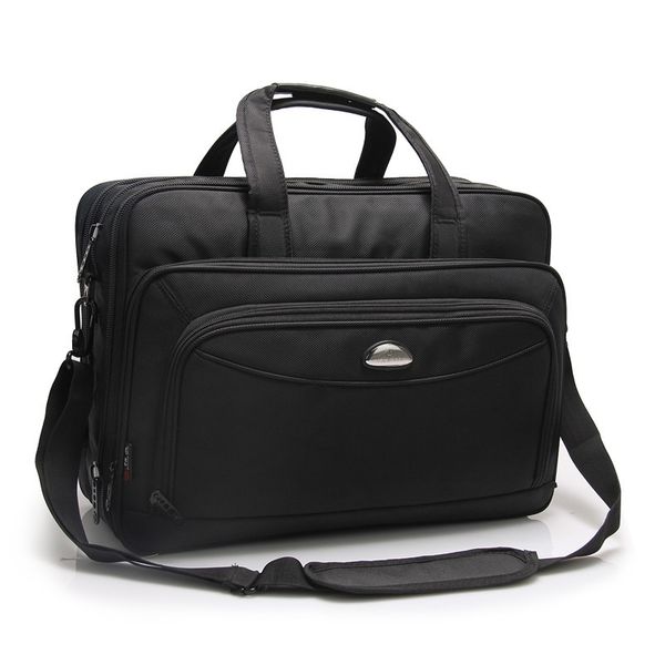 17 inches men's briefcase business large briefcases waterproof oxford extensible lapcomputer bag 
17 inches men's briefcase business large briefcases waterproof oxford extensible lapcomputer bag