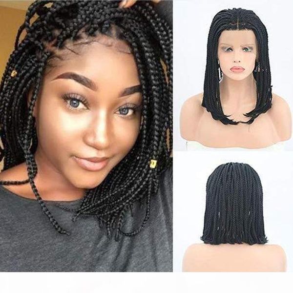 braided wigs for african american women short bob micro box braids lacefront wig black color heat resistant braided lace front synthetic wig
braided wigs for african american women short bob micro box braids lacefront wig black color heat resistant braided lace front synthetic wig