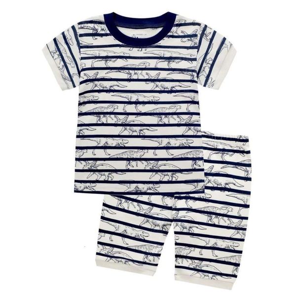 home wear short sve shorts suit stripe varie of dinosaur white children's pajamas summer, Blue;red
home wear short sve shorts suit stripe varie of dinosaur white children's pajamas summer, Blue;red
