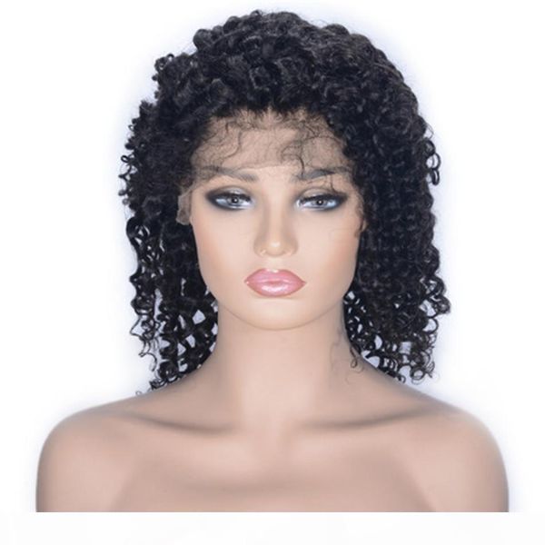 brazilian virgin hair lace front wigs pre plucked short kinky curly human hair wig for black women natural color, Black;brown
brazilian virgin hair lace front wigs pre plucked short kinky curly human hair wig for black women natural color, Black;brown
