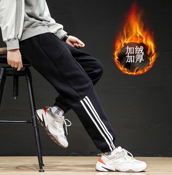 men's fashion plush large harlan casual capris, Black 
men's fashion plush large harlan casual capris, Black