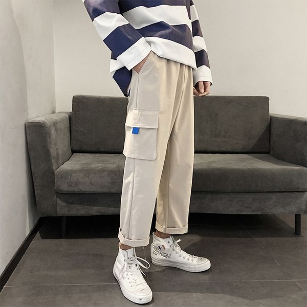 ofihl new spring and capris 2020 summer men's trend loose sports casual pants casual korean straight pants yzqsm, Blue
ofihl new spring and capris 2020 summer men's trend loose sports casual pants casual korean straight pants yzqsm, Blue