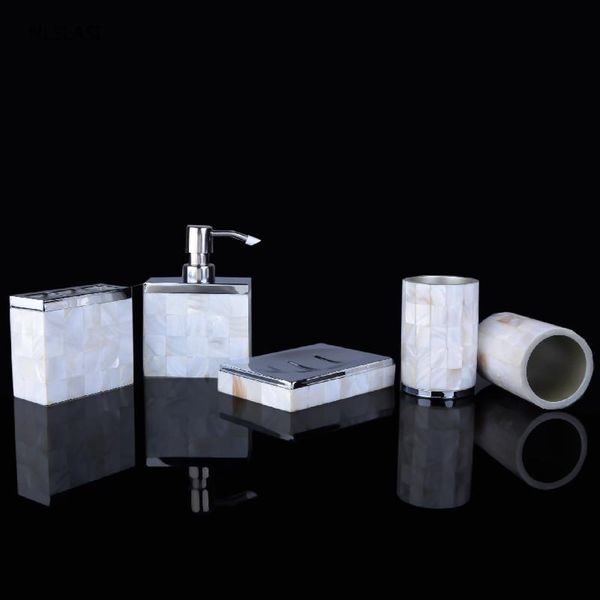 five piece set light luxury shell resin soap dispenser bathroom accessories set glass gargle cupsoap dish toothbrush holder
five piece set light luxury shell resin soap dispenser bathroom accessories set glass gargle cupsoap dish toothbrush holder