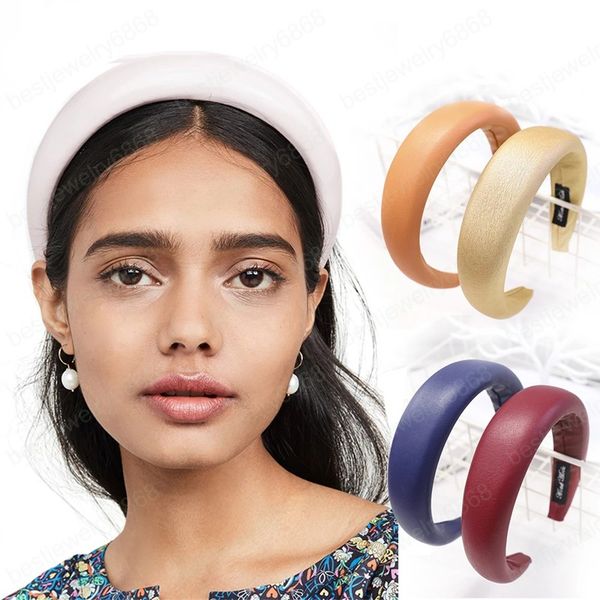 pu leather sponge padded headband fashionable thicken hairband bezel women girls hair accessories headwear hair hoop, Silver
pu leather sponge padded headband fashionable thicken hairband bezel women girls hair accessories headwear hair hoop, Silver