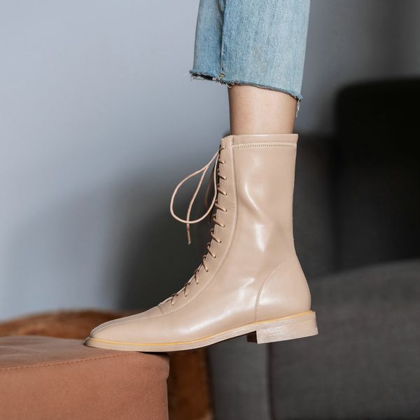 2021 new toe casual short autumn winter lace up zipper women shoes pu leather square heel ankle boots size 34-39 pwlf, Black
2021 new toe casual short autumn winter lace up zipper women shoes pu leather square heel ankle boots size 34-39 pwlf, Black