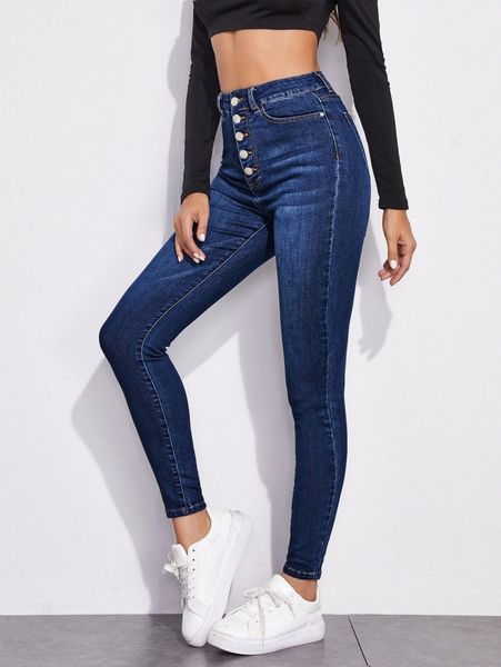 button fly skinny jeans b9nw#, Blue
button fly skinny jeans b9nw#, Blue