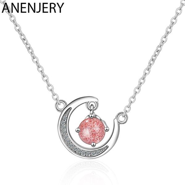 anenjery natural strawberry crystal moonstone zircon moon silver color necklaces for women chain choker gift s-n381
anenjery natural strawberry crystal moonstone zircon moon silver color necklaces for women chain choker gift s-n381