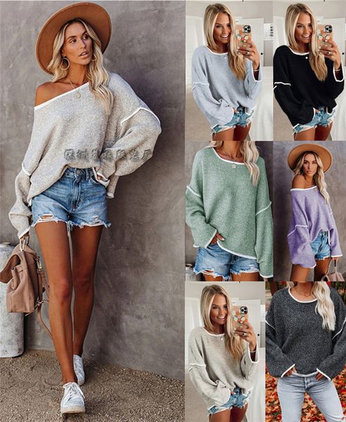 cross-border autumn and winter new sweater round neck sweater loose large size womens fashion sweater for women, White
cross-border autumn and winter new sweater round neck sweater loose large size womens fashion sweater for women, White