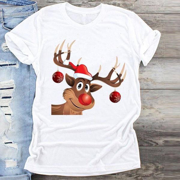 women deer holiday fashion 90s cartoon merry christmas print clothes graphic t shirt ladies female tshirts tee t shirt, White
women deer holiday fashion 90s cartoon merry christmas print clothes graphic t shirt ladies female tshirts tee t shirt, White