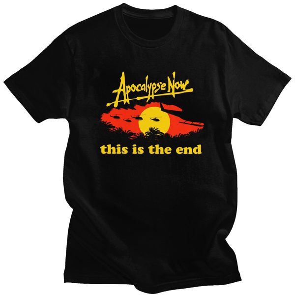 sport 80s film apocalypse now movie tshirt men crewneck short sleeve this is the end vietnam war congo t-shirt 100% cotton tee shirts 
sport 80s film apocalypse now movie tshirt men crewneck short sleeve this is the end vietnam war congo t-shirt 100% cotton tee shirts