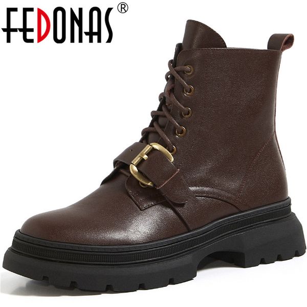 fedonas matel buckle leather motorcycle boots for women genuine leather shoes woman fashion winter new chunky heels ankle boots 1026, Black
fedonas matel buckle leather motorcycle boots for women genuine leather shoes woman fashion winter new chunky heels ankle boots 1026, Black
