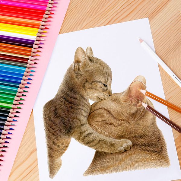 12/18 colors oily color pencil color lead paint brush water soluble colored pencil set hand-painted school supplies
12/18 colors oily color pencil color lead paint brush water soluble colored pencil set hand-painted school supplies