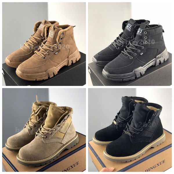 mens boots plus cashmere fashion martin womens boots outdoor casual mountaineering bootie designer boots autumn winter shoes 36-44, Black
mens boots plus cashmere fashion martin womens boots outdoor casual mountaineering bootie designer boots autumn winter shoes 36-44, Black