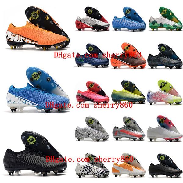 2021 soccer shoes mens cleats mercurial superfly 13 elite sg-pro ac football boots low cr7 neymar outdoor
2021 soccer shoes mens cleats mercurial superfly 13 elite sg-pro ac football boots low cr7 neymar outdoor
