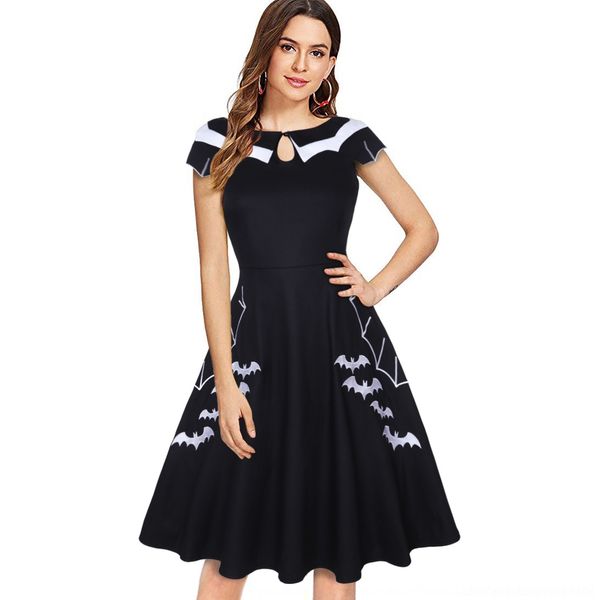 nqihy new plus 2019 halloween bat embroidered size for women new size dress 2019 halloween bat plus dressembroidered dress for women l6fxw, Black;gray
nqihy new plus 2019 halloween bat embroidered size for women new size dress 2019 halloween bat plus dressembroidered dress for women l6fxw, Black;gray