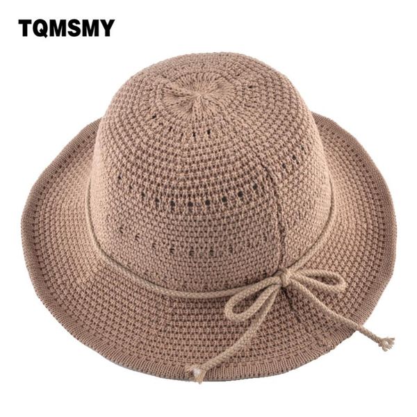 tqmsmy sun hat women rope little bowknot straw bucket hats women's summer uv protection breathable beach hat outdoor tmp46, Blue;gray
tqmsmy sun hat women rope little bowknot straw bucket hats women's summer uv protection breathable beach hat outdoor tmp46, Blue;gray