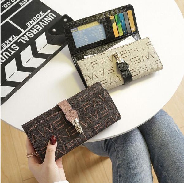 women handbag new leather elegant buckle clutch wallet small fresh printed long leather wallet sweet contrast cowhide women long wallet, Red;black
women handbag new leather elegant buckle clutch wallet small fresh printed long leather wallet sweet contrast cowhide women long wallet, Red;black
