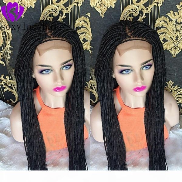 elling 180 density black braided wig synthetic lace front wig with baby hair long box braids wig for black women, Black;brown
elling 180 density black braided wig synthetic lace front wig with baby hair long box braids wig for black women, Black;brown
