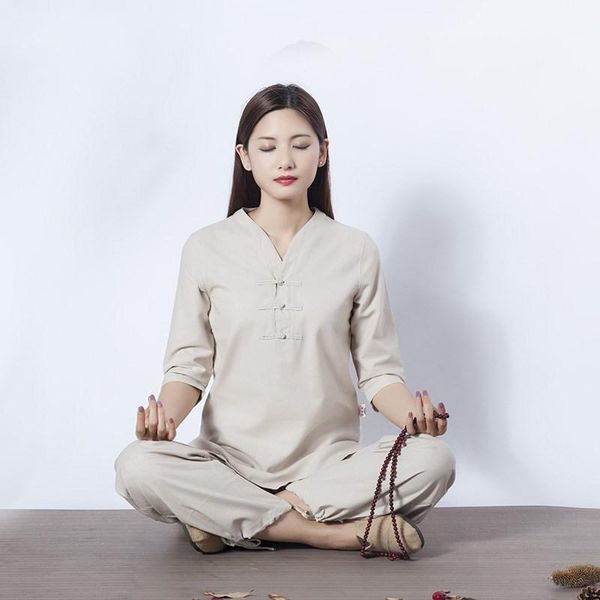 yoga outfits women tai chi kungfu meditation uniforms cotton linen loose jogging fitness outfit casual set sportswear sweatshirt+pant1, White;red
yoga outfits women tai chi kungfu meditation uniforms cotton linen loose jogging fitness outfit casual set sportswear sweatshirt+pant1, White;red