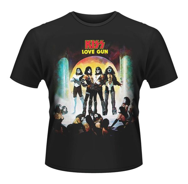 kiss love gun gene simmons paul stanley rock official t-shirt men sport hooded sweatshirt hoodie