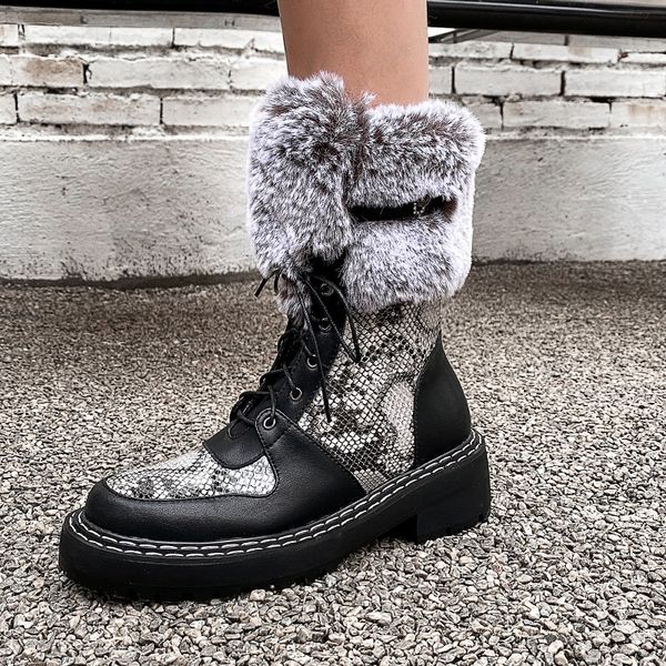 2021 new female mid-calf calf genuine leather shoes thick real skin warmer snow boots woman 42 3pjb, Black
2021 new female mid-calf calf genuine leather shoes thick real skin warmer snow boots woman 42 3pjb, Black