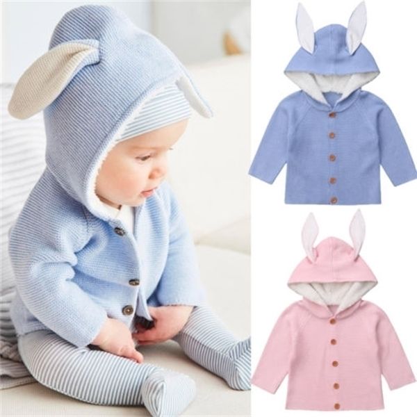 new infant baby girl boy 3d bunny ears hooded long sleeve single breasted solid knitted coats winter warm jacket coat 1029, Blue;gray
new infant baby girl boy 3d bunny ears hooded long sleeve single breasted solid knitted coats winter warm jacket coat 1029, Blue;gray