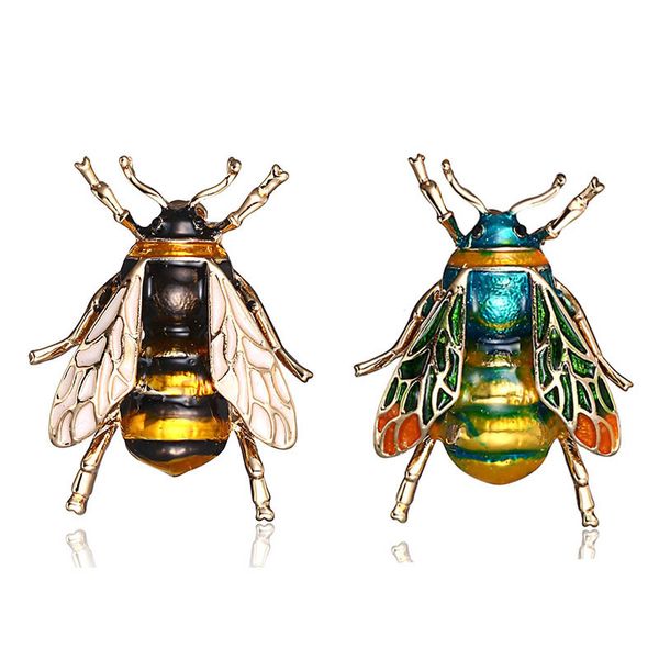 fashion colorful painting brooches alloy lively bee animal brooch women design jewelry exquisite pins, Gray
fashion colorful painting brooches alloy lively bee animal brooch women design jewelry exquisite pins, Gray