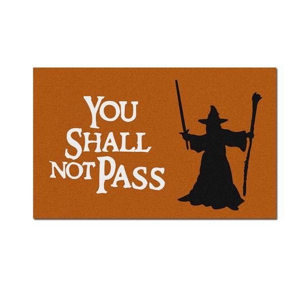 Get Digital Doormat You shall not pass | Carpet Entrance Rug Front Door Welcome Mat | Made from high-quality
Get Digital Doormat You shall not pass | Carpet Entrance Rug Front Door Welcome Mat | Made from high-quality
