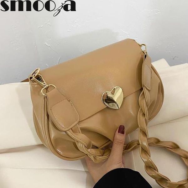 smooza retro women messenger bag female pu leather casual handbag 2020 new fashion folds braided handle trendy shoulder bags
smooza retro women messenger bag female pu leather casual handbag 2020 new fashion folds braided handle trendy shoulder bags