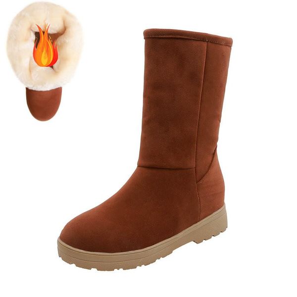 2020 новой середина икры дамы снегоступы низкие каблуков женщины стекаются густой мех зимой снега сапог удобного размера платформы обуви 41, Black
2020 новой середина икры дамы снегоступы низкие каблуков женщины стекаются густой мех зимой снега сапог удобного размера платформы обуви 41, Black