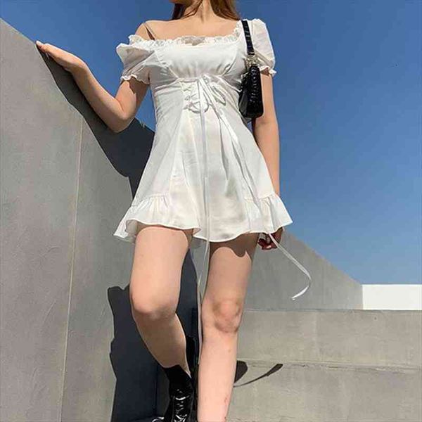 summer square neck puff sleeve satin dress women white elegant mini bodycon sundresses boho casual light beach party robe, Black;gray
summer square neck puff sleeve satin dress women white elegant mini bodycon sundresses boho casual light beach party robe, Black;gray