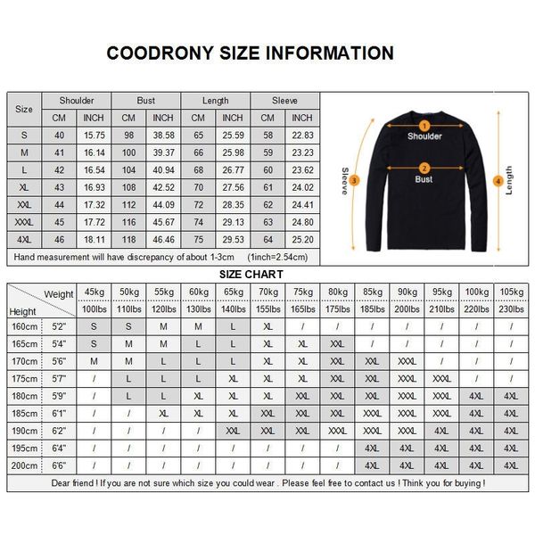 coodrony sweater men clothes autumn winter thick warm cashmere wool pullover sweaters turtleneck men casual pull homme 8130 201118, White;black
coodrony sweater men clothes autumn winter thick warm cashmere wool pullover sweaters turtleneck men casual pull homme 8130 201118, White;black