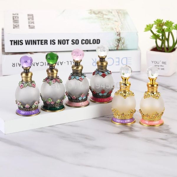 15ml metal alloy small plum flower glass essential oil attar bottle container antique retro arabic bottles factory outlet#811361
15ml metal alloy small plum flower glass essential oil attar bottle container antique retro arabic bottles factory outlet#811361