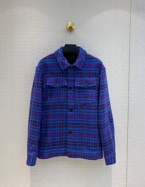 2020 autumn & winter new fashion elegant blue plaid tweed wool women jacket size s m l worldwide, Black
2020 autumn & winter new fashion elegant blue plaid tweed wool women jacket size s m l worldwide, Black