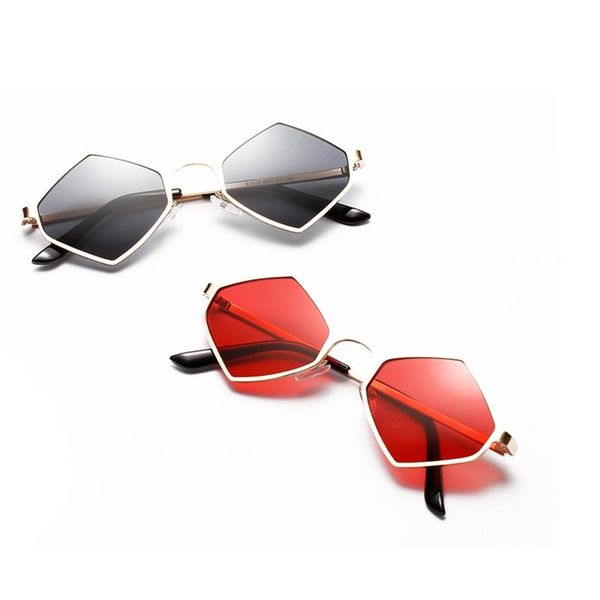 new fashion diamond sunglasses uv400 women vintage hexagon metal frame sun glasses for female red yellow lens shade, White;black
new fashion diamond sunglasses uv400 women vintage hexagon metal frame sun glasses for female red yellow lens shade, White;black