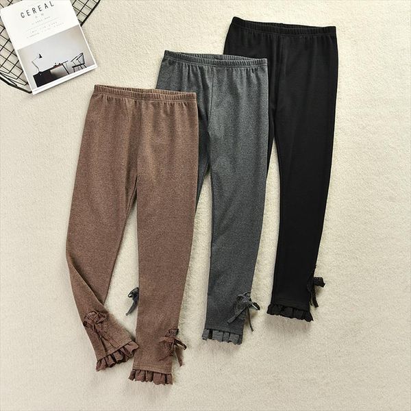 women lace crochet knitted leggings lace up bow high waist cotton basic leggings sweet mori girl elastic waist, Black
women lace crochet knitted leggings lace up bow high waist cotton basic leggings sweet mori girl elastic waist, Black
