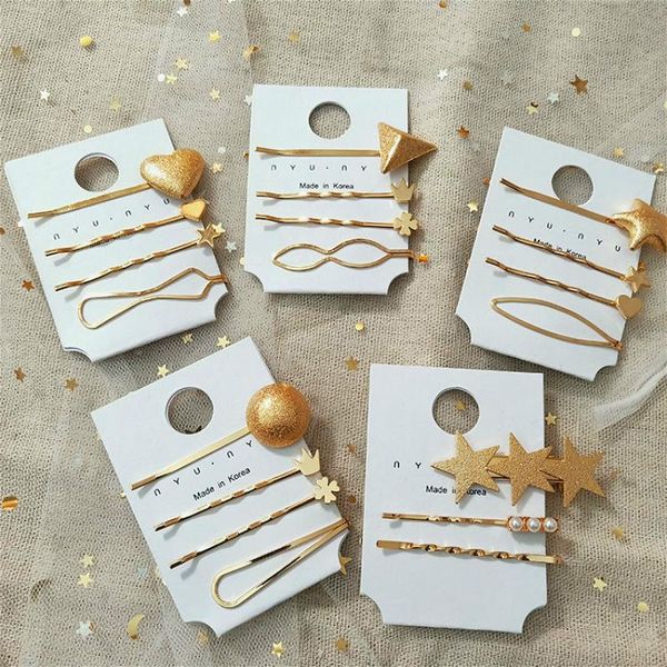 hair accessories ins metal clip set for women star geometry hairpins wild pearl hairpin barrettes headwear
hair accessories ins metal clip set for women star geometry hairpins wild pearl hairpin barrettes headwear