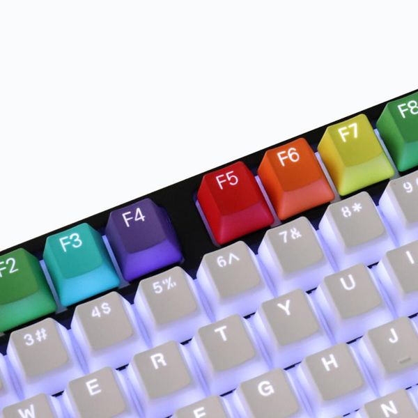 12pcs colorful backlit keycaps for cherry mx switch mechanical gaming keyboard f1 to f12 pbt two color backlight keycaps
12pcs colorful backlit keycaps for cherry mx switch mechanical gaming keyboard f1 to f12 pbt two color backlight keycaps