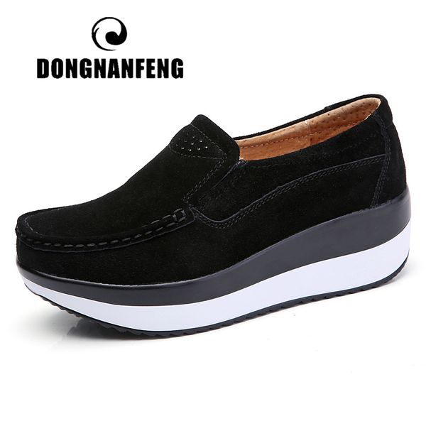 dongnanfeng women's woman female ladies cow suede genuine leather shoes flats loafers platform moccasins elegant slip on px-3213 1006, Black;white
dongnanfeng women's woman female ladies cow suede genuine leather shoes flats loafers platform moccasins elegant slip on px-3213 1006, Black;white